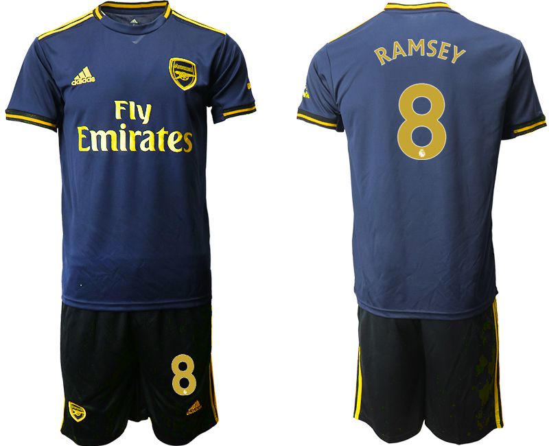 Men 2019-2020 club Arsenal away #8 blue Soccer Jerseys->tottenham jersey->Soccer Club Jersey